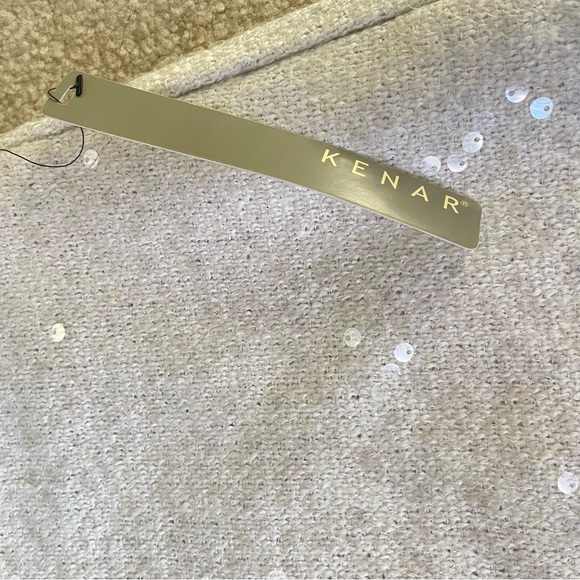 NWT White Sequin Mini Skirt - size 2 - Picture 6 of 8